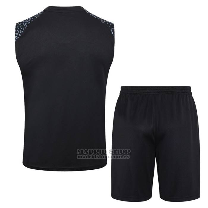 Chandal del Borussia Dortmund Sin Mangas 2024-2025 Negro